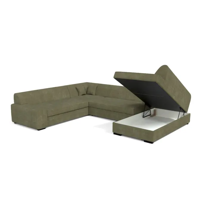 Sarokgarnitúra szett Minos U jobb Retro Bliss 34,4