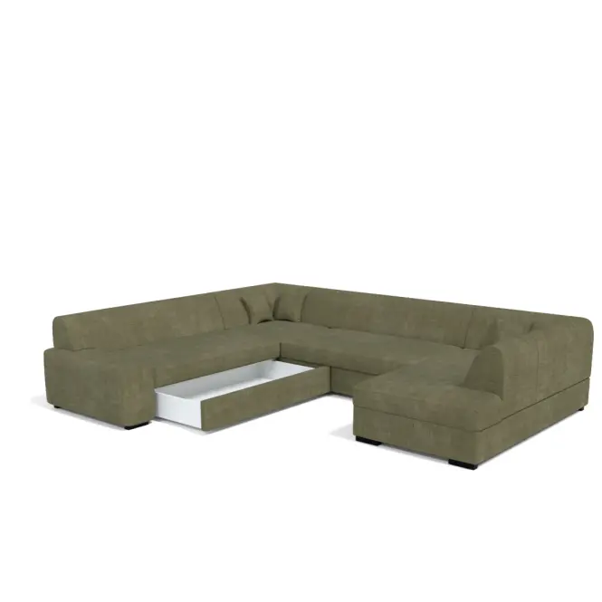 Sarokgarnitúra szett Minos U jobb Retro Bliss 34