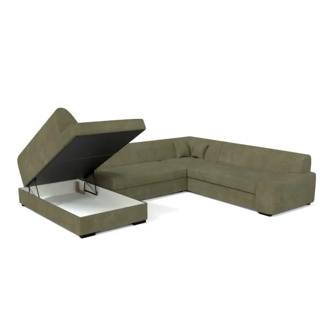 Sarokgarnitúra szett Minos U bal Retro Bliss 34,4