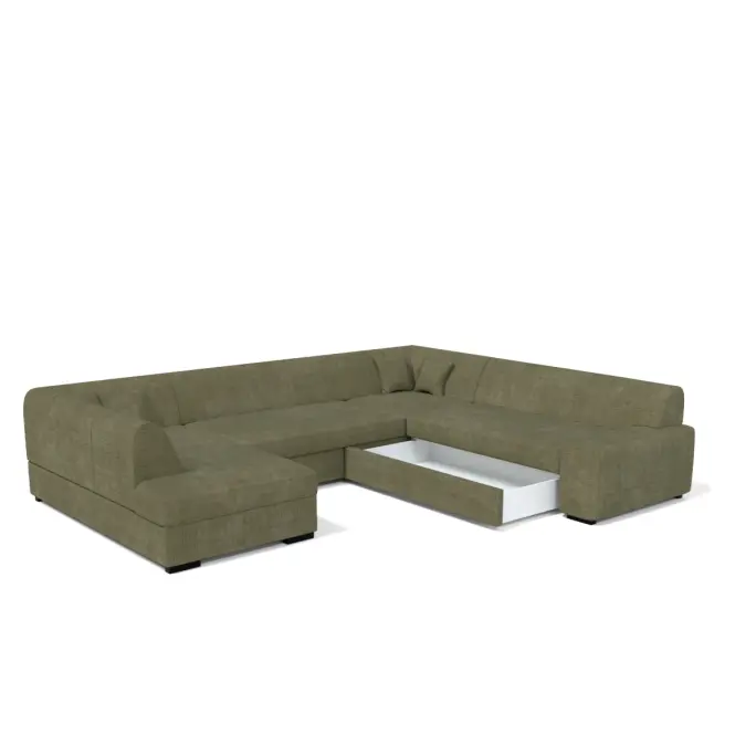 Sarokgarnitúra szett Minos U bal Retro Bliss 34,5
