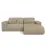 Sarokgarnitúra szett Lumo Mini P Artico Beige