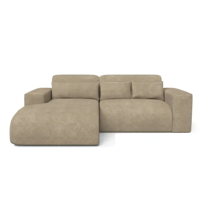 Sarokgarnitúra szett Lumo Mini L Artico Beige