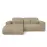 Sarokgarnitúra szett Lumo Mini L Artico Beige