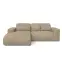 Sarokgarnitúra szett Lumo Mini L Artico Beige