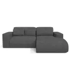 Sarokgarnitúra szett Lumo Mini P Artico Anthracite
