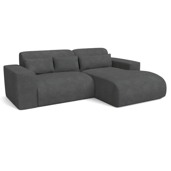 Sarokgarnitúra szett Lumo Mini P Artico Anthracite
