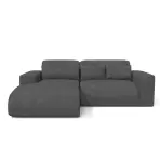 Sarokgarnitúra szett Lumo Mini L Artico Anthracite