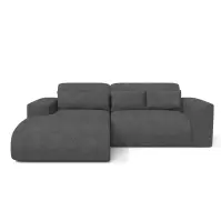 Sarokgarnitúra szett Lumo Mini L Artico Anthracite