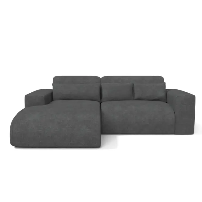 Sarokgarnitúra szett Lumo Mini L Artico Anthracite