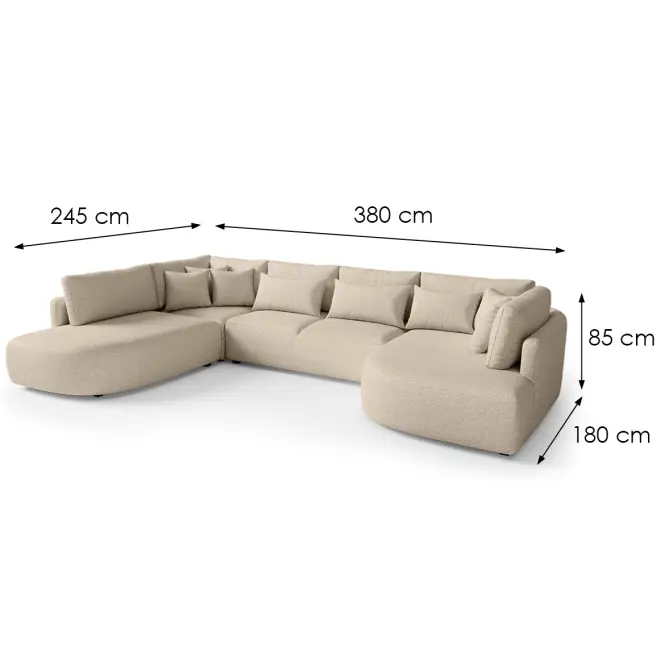 Sarokgarnitúra szett Jacobs U Tresor 32 balos,5