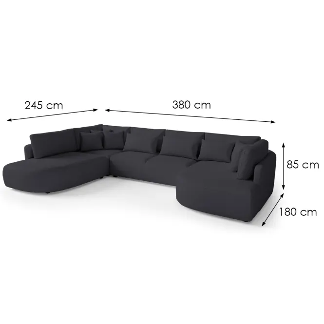 Sarokgarnitúra szett Jacobs U Tresor 19 balos,5