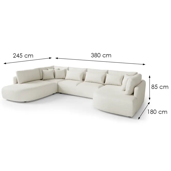 Sarokgarnitúra szett Jacobs U Tresor 22 balos,5