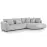 Sarokgarnitúra szett Jacobs L Tresor 05 jobbos