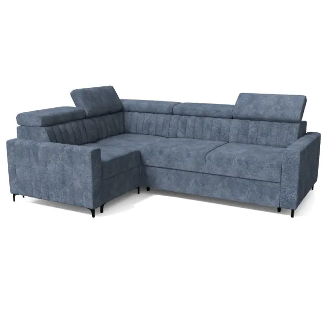 Sarokgarnitúra szett Blue L Solen 23