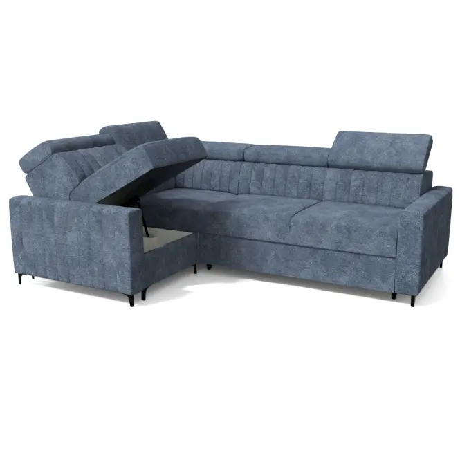 Sarokgarnitúra szett Blue L Solen 23