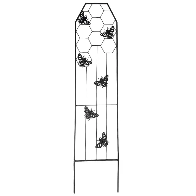 Fém növénytámasz méhekkel 150x35 1050-1241B