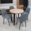 Asztal St-81 100+2x50 Wotan/Fekete,6