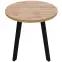 Asztal St-82 80+50cm Wotan/Fekete,3