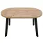 Asztal St-82 80+50cm Wotan/Fekete,4