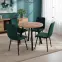 Asztal St-82 80+50cm Wotan/Fekete,7