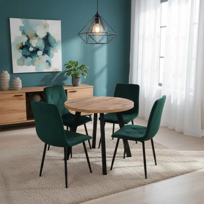 Asztal St-82 100+50 Wotan/Fekete,7