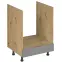 Konyhaszekrény Langen D60zk Fogantyú Beige