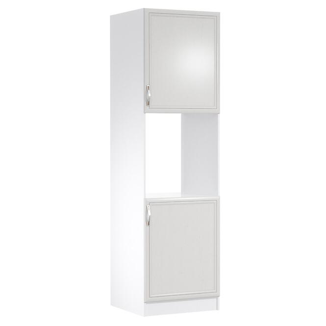 Konyhaszekrény Sycylia D60p P Fehér/Tölgy Lancelot