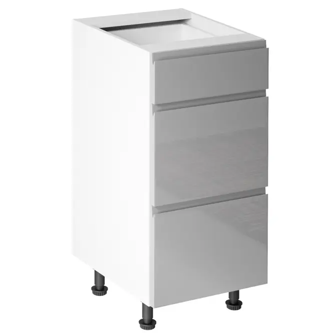 Konyhaszekrény Gardena D40s3 Grey