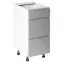 Konyhaszekrény Gardena D40s3 Grey