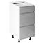 Konyhaszekrény Gardena D40s3 Grey