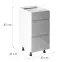 Konyhaszekrény Gardena D40s3 Grey,2