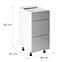 Konyhaszekrény Gardena D40s3 Grey,2