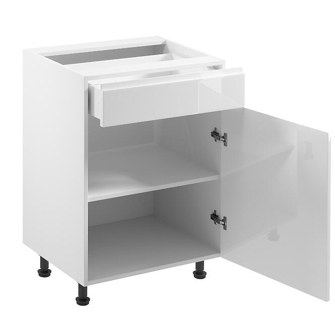 Konyhaszekrény Gardena D60s1 White,4