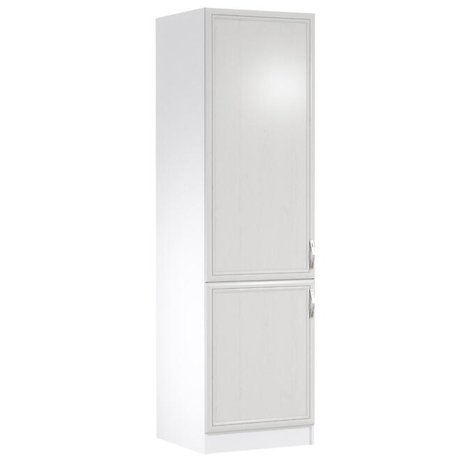 Konyhaszekrény Sycylia D60zl L Fehér/Tölgy Lancelot