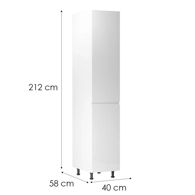 Konyhaszekrény Gardena D40sp L White,2