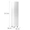 Konyhaszekrény Gardena D40sp L White,2