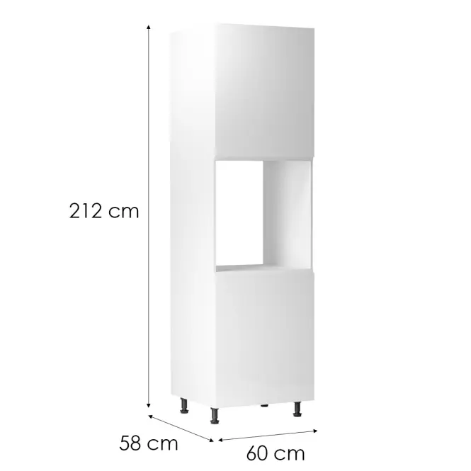 Konyhaszekrény Gardena D60p L White,2