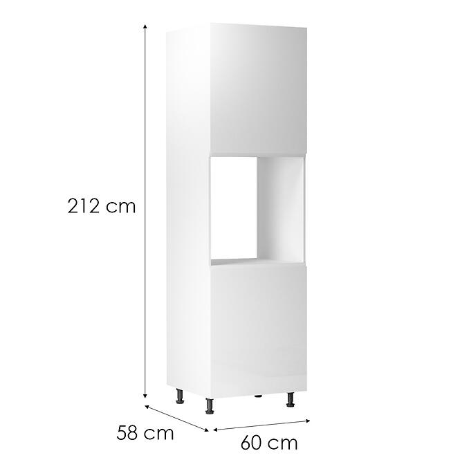 Konyhaszekrény Gardena D60p L White,2