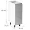 Konyhaszekrény Gardena D30 L Grey,2