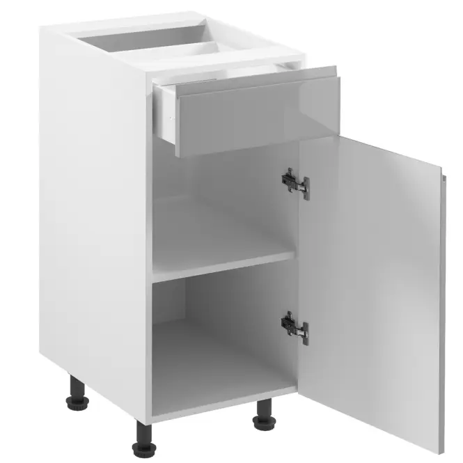 Konyhaszekrény Gardena D40s1 L Grey,3