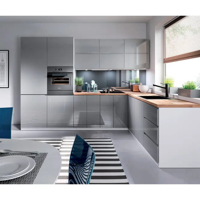 Konyhaszekrény Gardena D40s1 L Grey,4