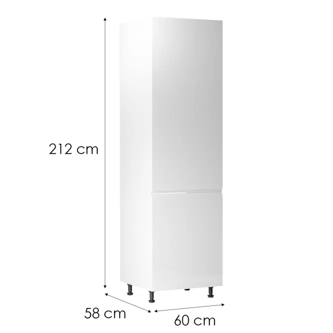 Konyhaszekrény Gardena D60zl L White