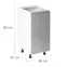 Konyhaszekrény Gardena D40 L Grey,2
