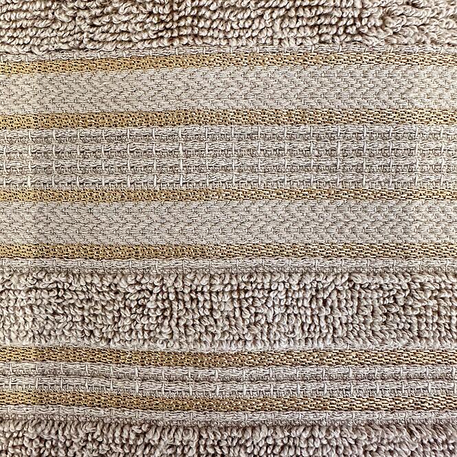Törölköző Viscose Fancy 70x140 cm M-32 Világosbarna