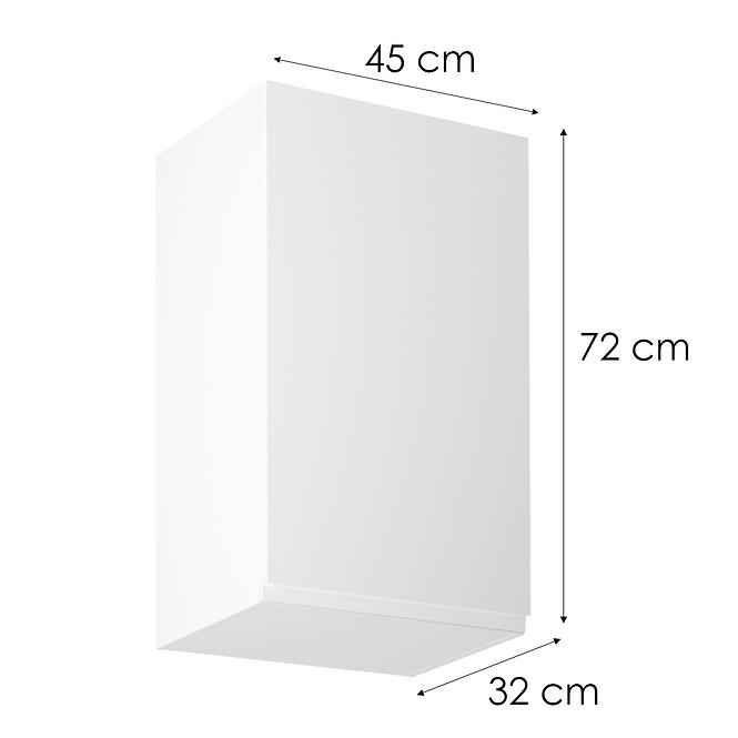 Konyhaszekrény Gardena G45 White,2