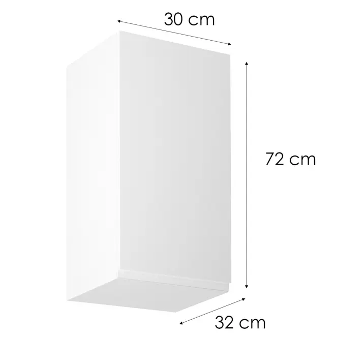 Konyhaszekrény Gardena G40 L White,2