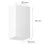 Konyhaszekrény Gardena G40 L White,2