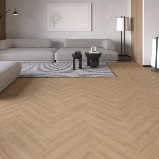 Vinyl padló SPC+IXPE tölgy Calma Hb 4V 5mm/0.3mm