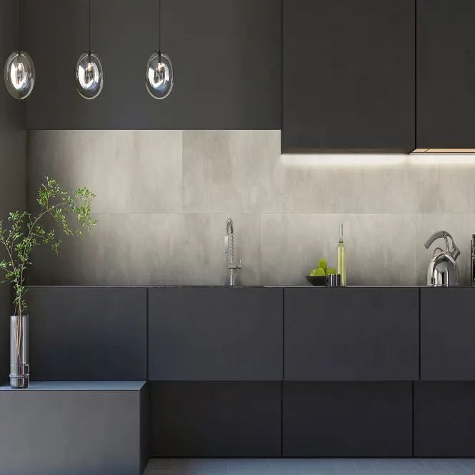 Panelek  SPC 68092 Concrete Light Grey 39,2x118cm 3mm,4