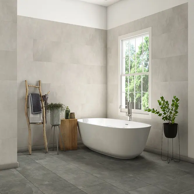Panelek  SPC 68092 Concrete Light Grey 39,2x118cm 3mm